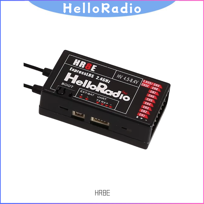 Drone Kit Long Range - HelloRadio HR8E ELRS 2.4GHz 9CH Penerima