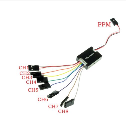 Drone Kit Hexacopter - PWM Ke PPM Encoder Switcher untuk