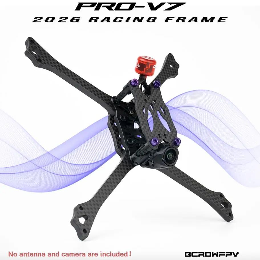 Drone Kit Octocopter - Kit Rangka Drone Balap BCROWFPV PRO-V7