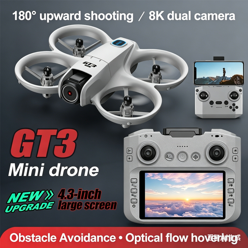 Drone Kit Tricopter - Mini Drone 2026 GT3/GT3 MAX Drone