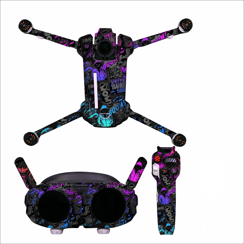 Kit Stiker Dekoratif untuk Dro - Drone Kit Waterproof ulasan dan harga