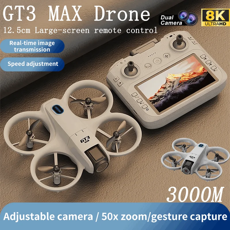 Drone Mini BARU 2026 GT3/GT3 M - Drone Kit Tricopter ulasan dan harga
