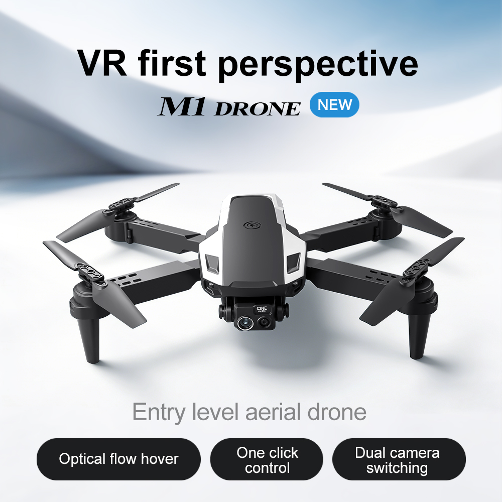 Drone Mini Lipat M1 VR RC Quad - Drone Kit Tricopter ulasan dan harga