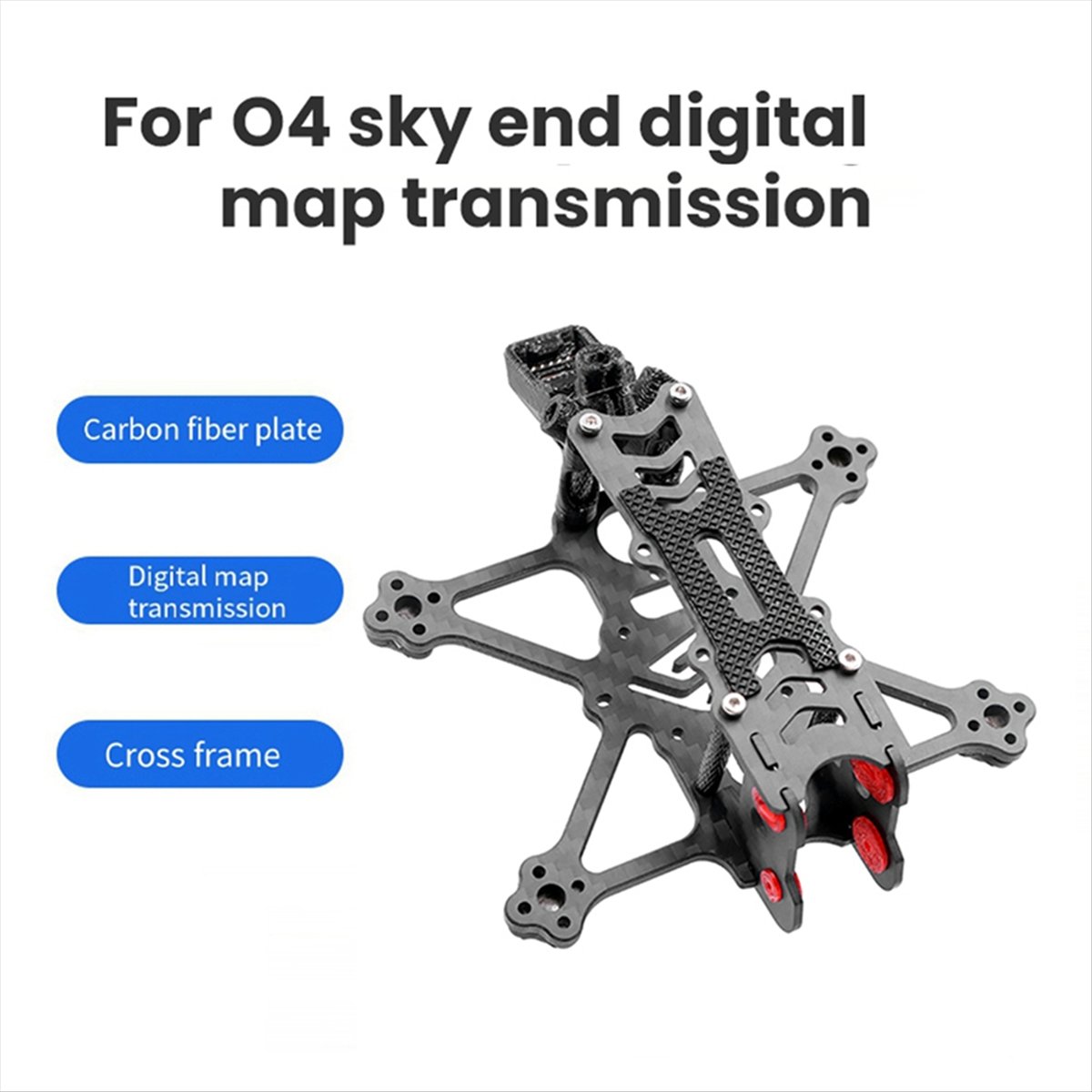 Fi-100 Kit Rangka Baling-Balin - Drone Kit Racing ulasan dan harga