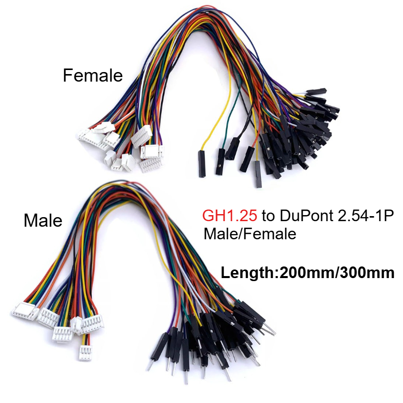 5 Buah GH1.25 2P-6Pin Ke Dupon - Drone Kit Hexacopter ulasan dan harga