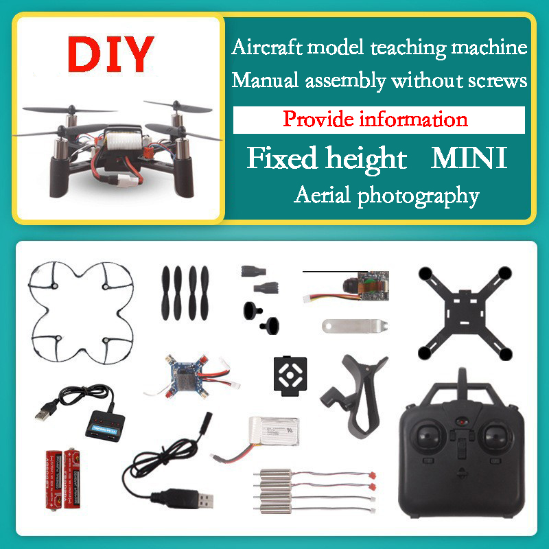 Drone kamera Mini HD empat sum - Drone Kit Build Yourself ulasan dan harga