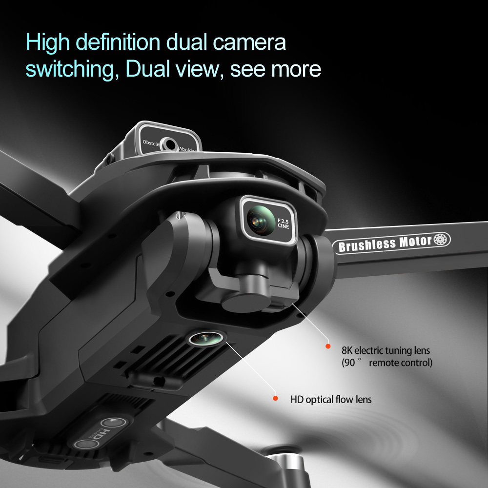 V168 PRO Max GPS Drone 8K Prof - Drone Kit Professional ulasan dan harga