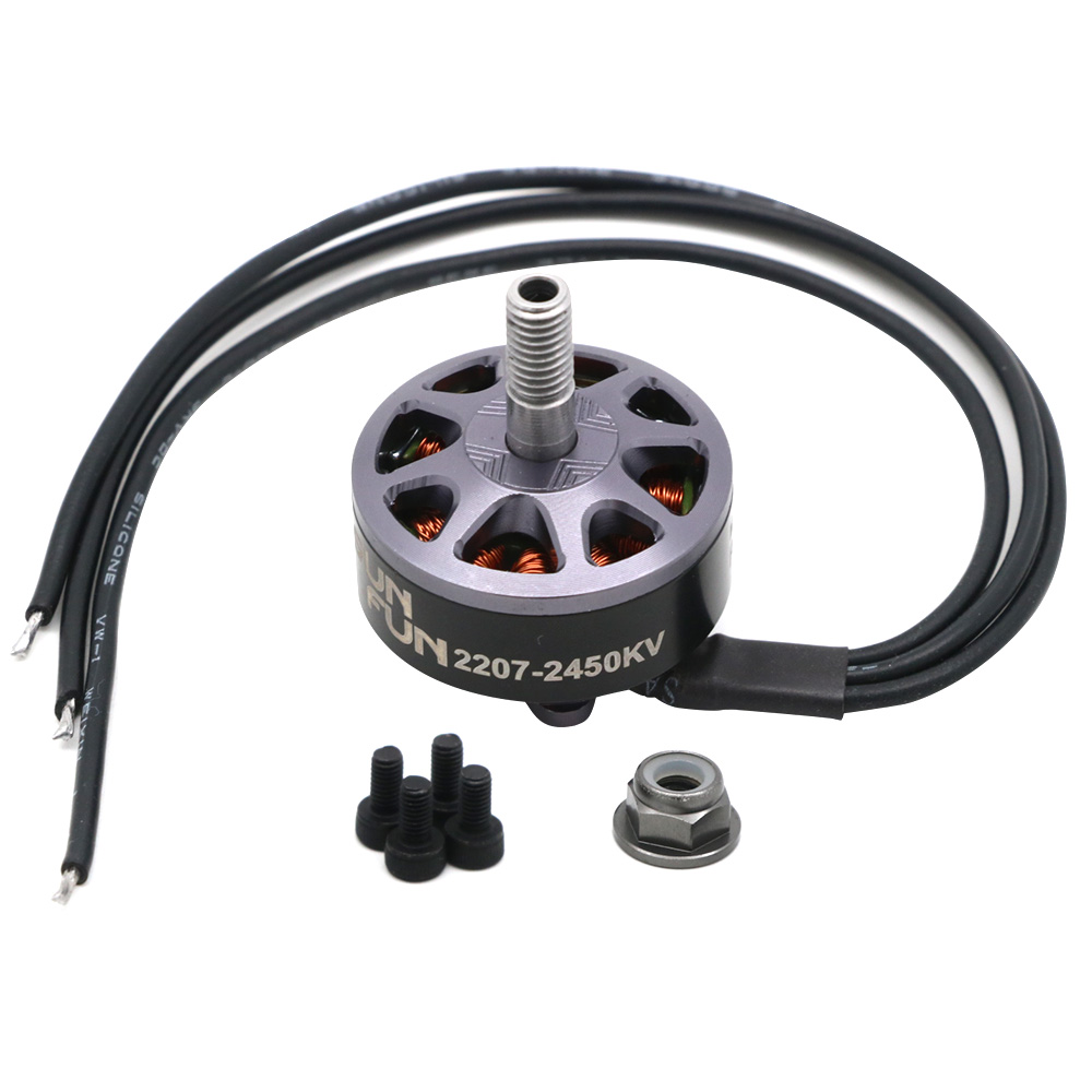 1/4pcs Set Sun Fun 2207 Motor  - Drone Kit Fpv ulasan dan harga