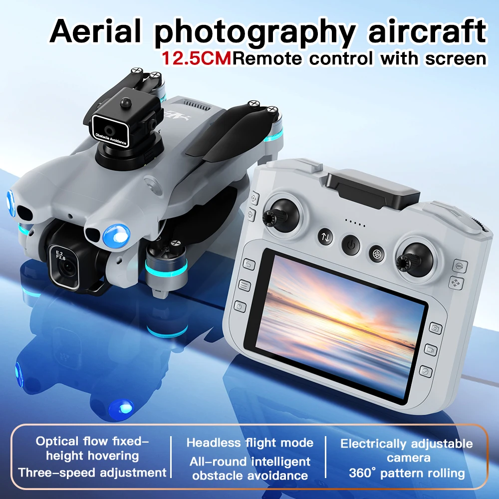 Drone AE5 Pro 8K HD Layar 4.5  - Drone Kit Tricopter ulasan dan harga