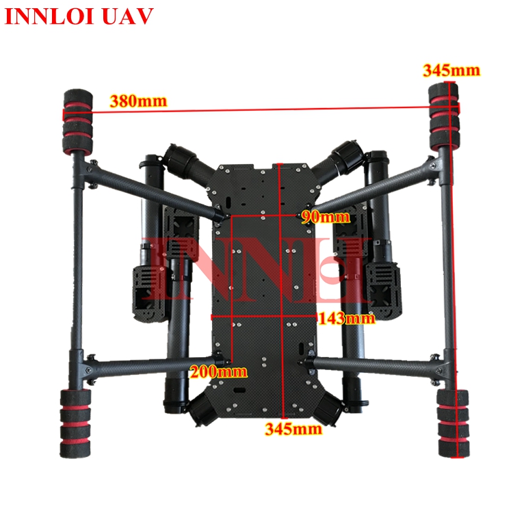 XAERO DIY H4 860mm Alien Foldi - Drone Kit Hexacopter ulasan dan harga