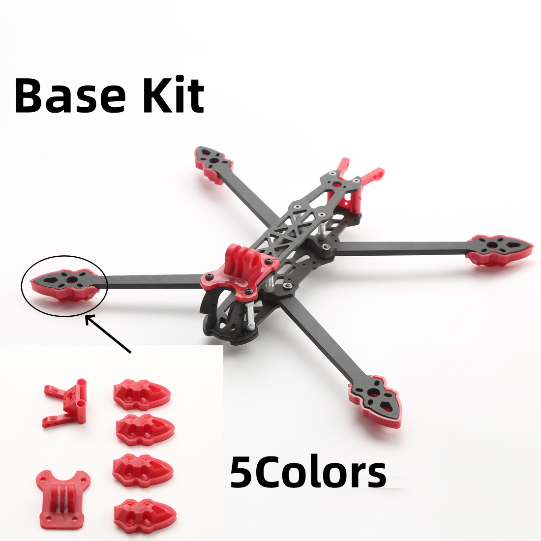 Mark4 5 inci / 7 inci FPV Fram - Drone Kit Build Yourself ulasan dan harga