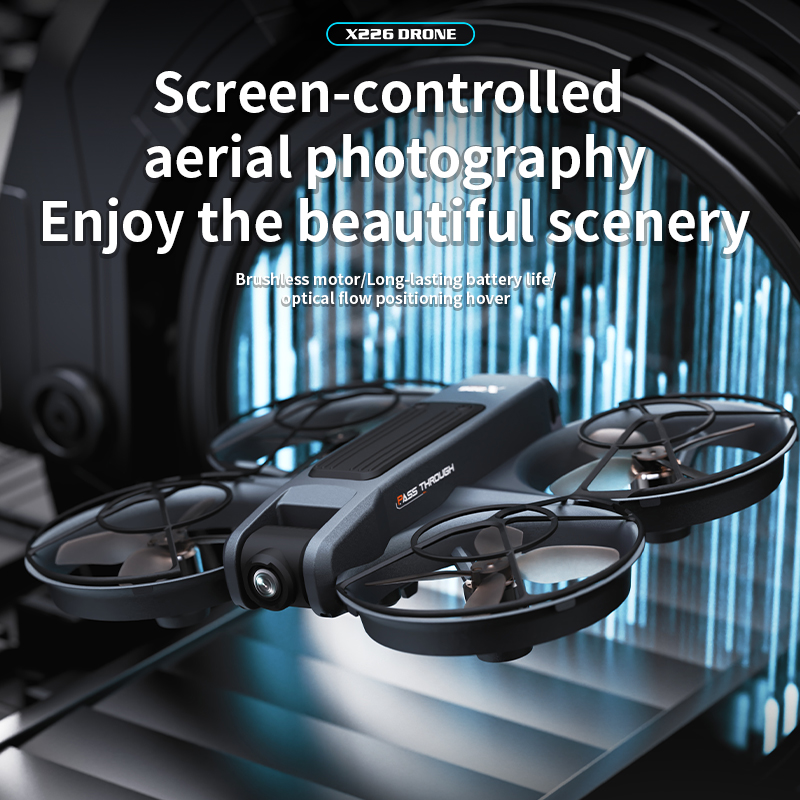 Lenovo X226 VR FPV 8K GPS Dron - Drone Kit Tricopter ulasan dan harga