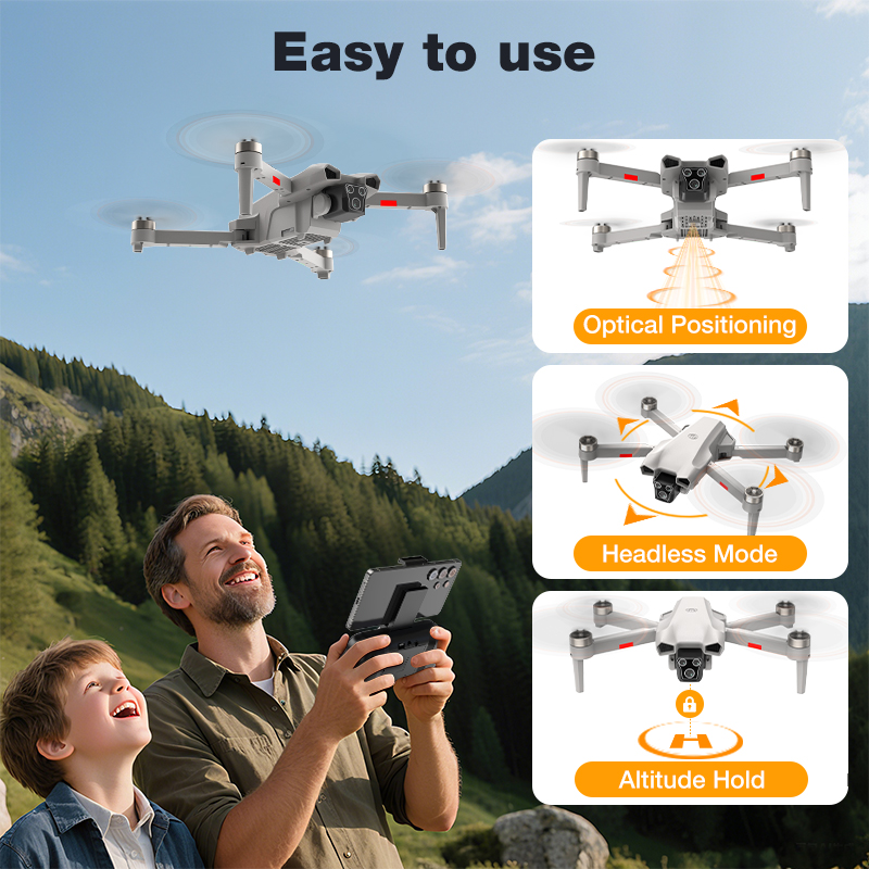 Drone Baru L017 Pro Brushless  - Drone Kit Professional ulasan dan harga