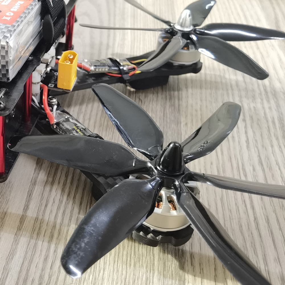 10 Buah 504060 5X4X6 6-Blade W - Drone Kit Build Yourself ulasan dan harga