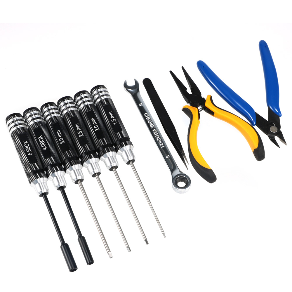 10PCS 10in1 Peralatan Perbaika - Drone Kit Octocopter ulasan dan harga