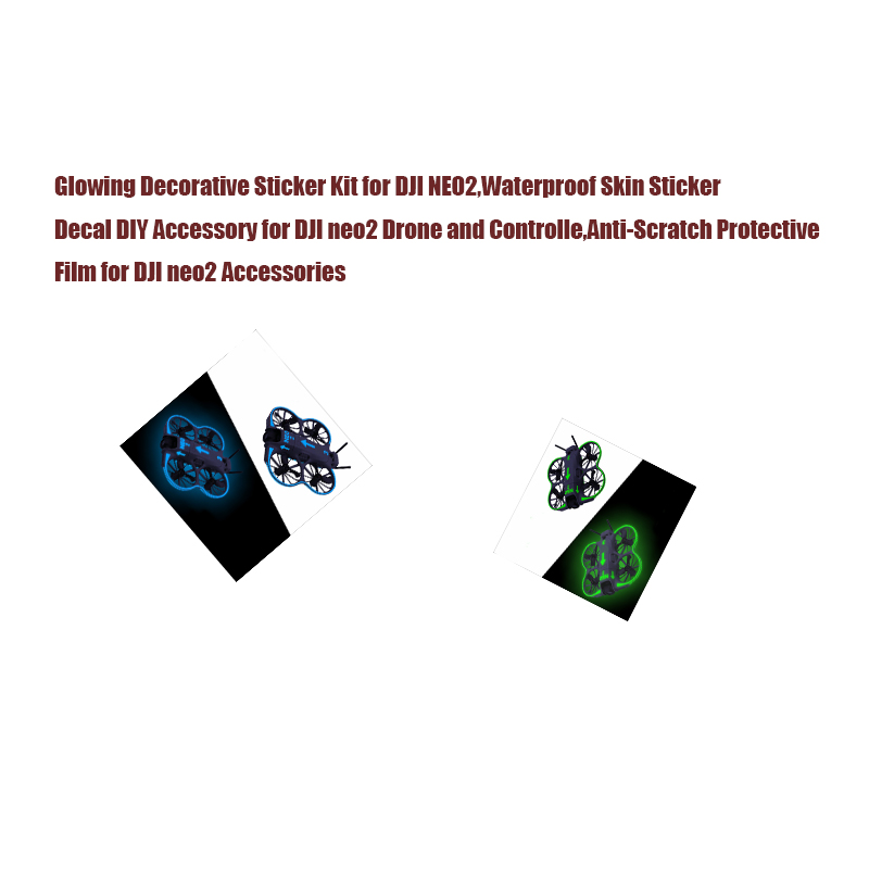 Kit Stiker Dekoratif Bercahaya - Drone Kit Waterproof ulasan dan harga